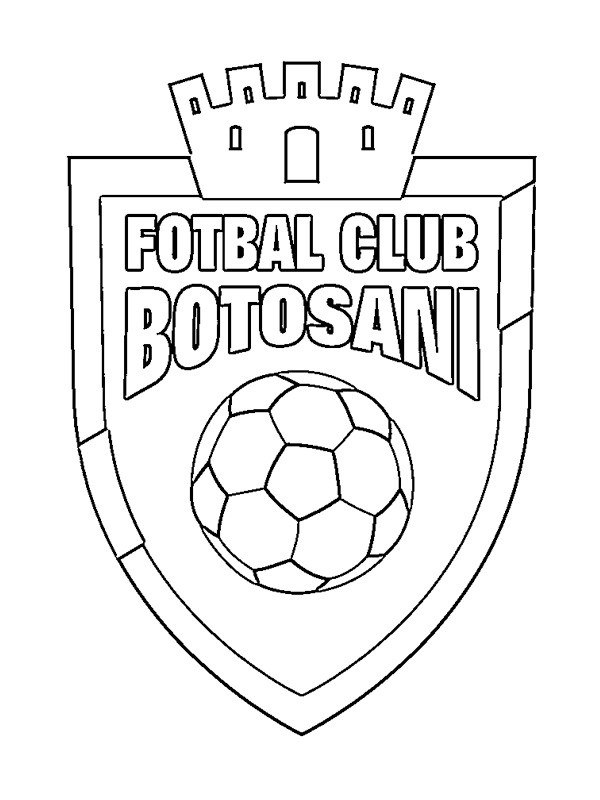 FC Botoșani Kleurplaat