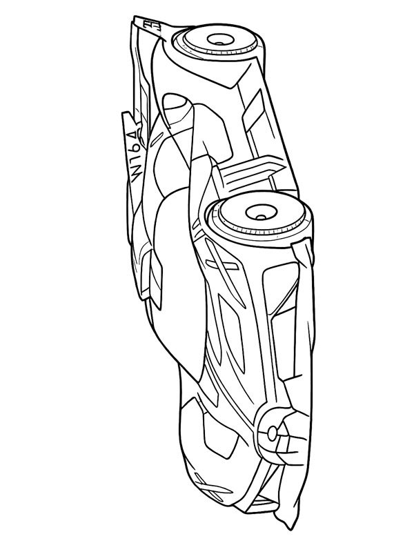 Bugatti Bolide kleurplaat Bugatti Bolide kleurplaat