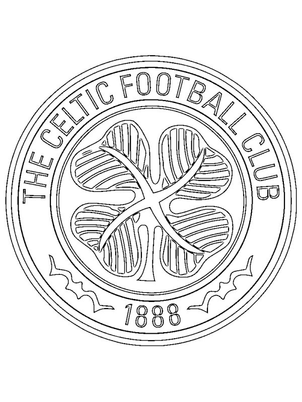 Celtic FC Kleurplaat