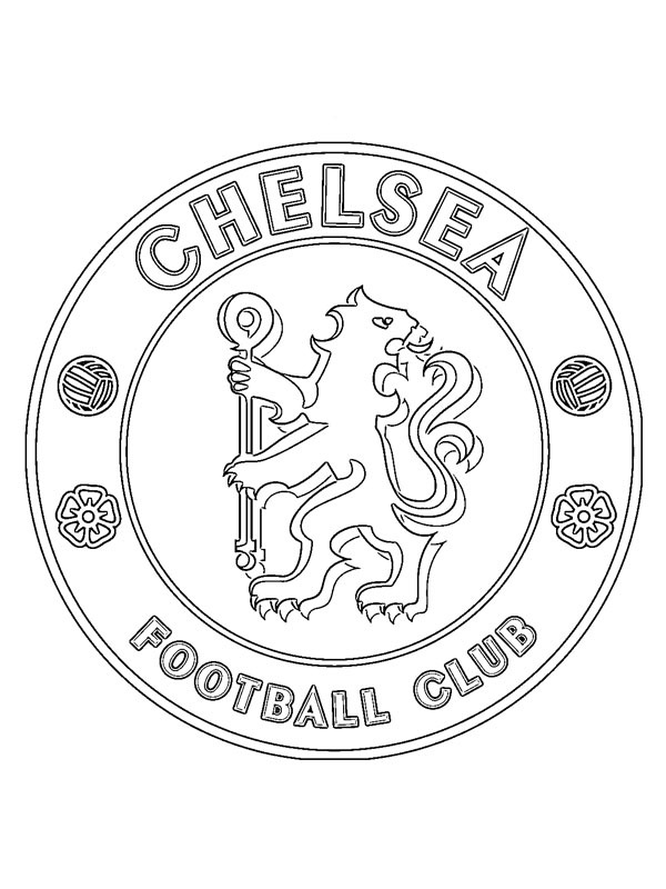 Chelsea FC Kleurplaat