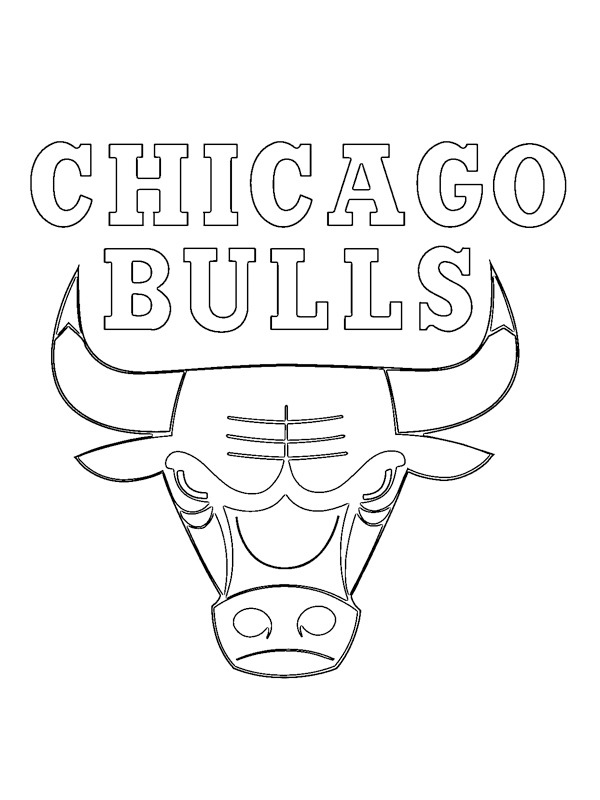 Chicago Bulls Kleurplaat