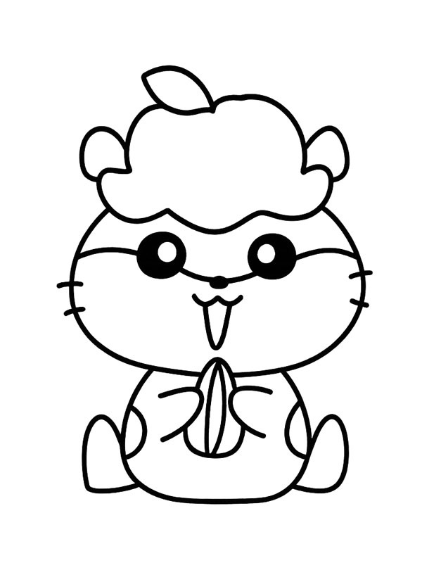 Corocorokuririn kleurplaat Corocorokuririn kleurplaat