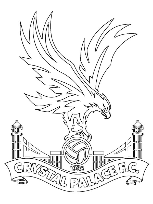 Crystal Palace Kleurplaat