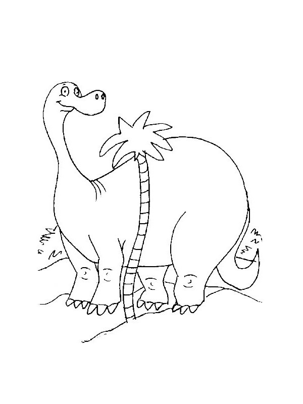 dinosaurus Kleurplaat