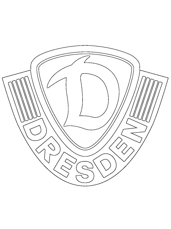 Dynamo Dresden Kleurplaat