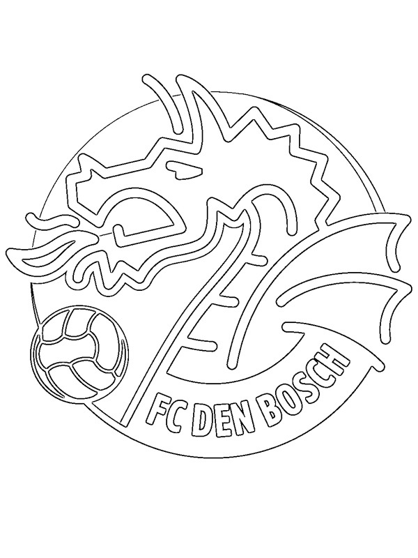 FC Den Bosch Kleurplaat