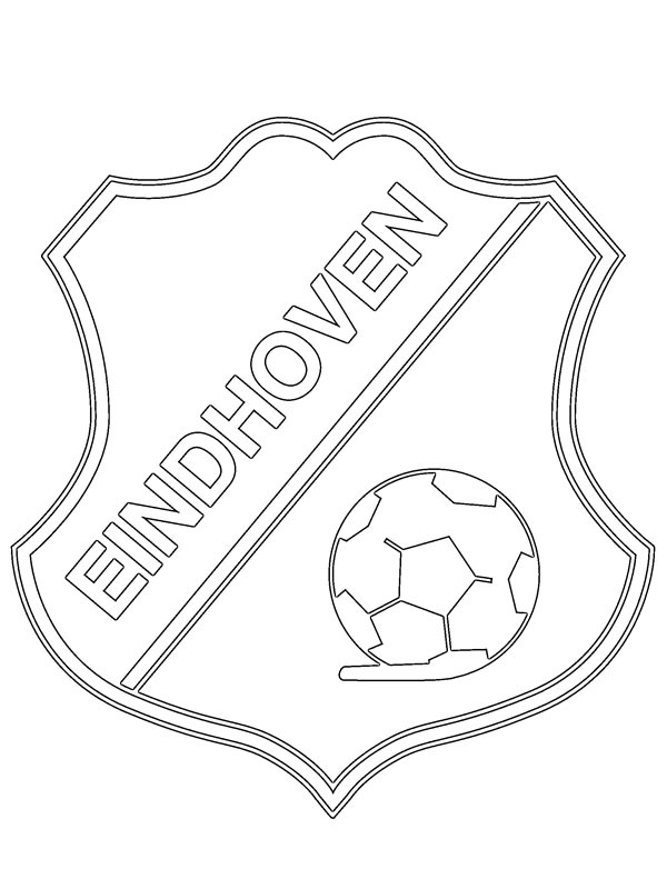 FC Eindhoven Kleurplaat