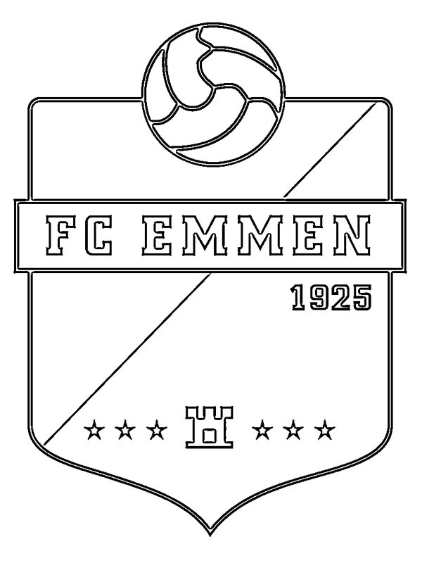 FC Emmen Kleurplaat