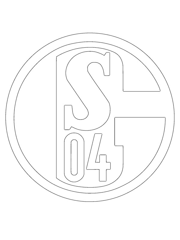 FC Schalke 04 Kleurplaat
