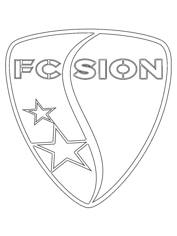 FC Sion Kleurplaat
