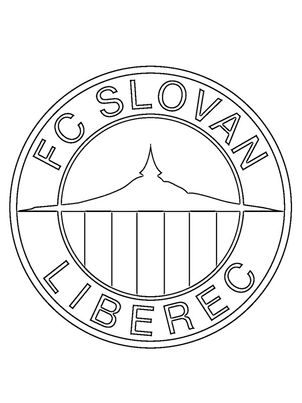 FC Slovan Liberec Kleurplaat