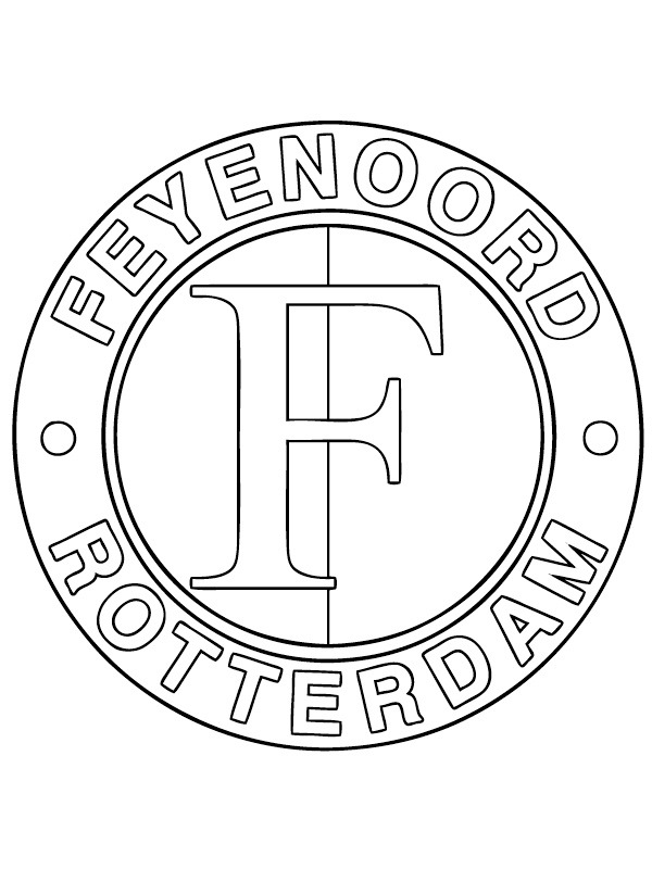 Feyenoord Kleurplaat