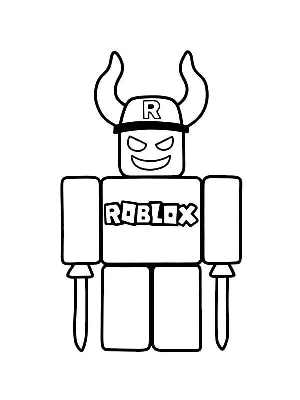 Guest 666 (Steal a Brainrot) kleurplaat Guest 666 (Steal a Brainrot) kleurplaat