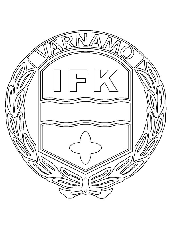IFK Värnamo Kleurplaat