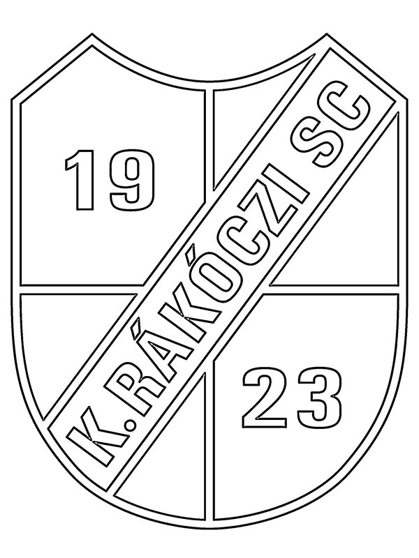 Kaposvári Rákóczi FC Kleurplaat