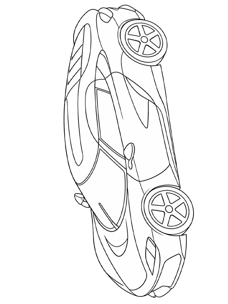 Koenigsegg Gemera kleurplaat Koenigsegg Gemera kleurplaat