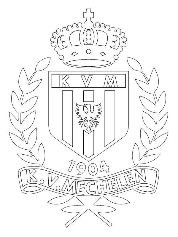 KV Mechelen Kleurplaat