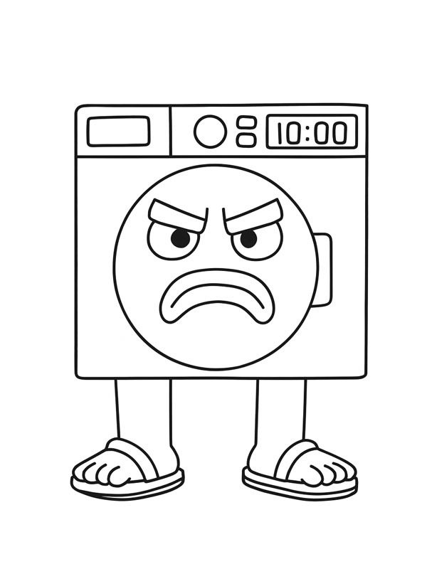 Lavadorito Spinito kleurplaat Lavadorito Spinito kleurplaat