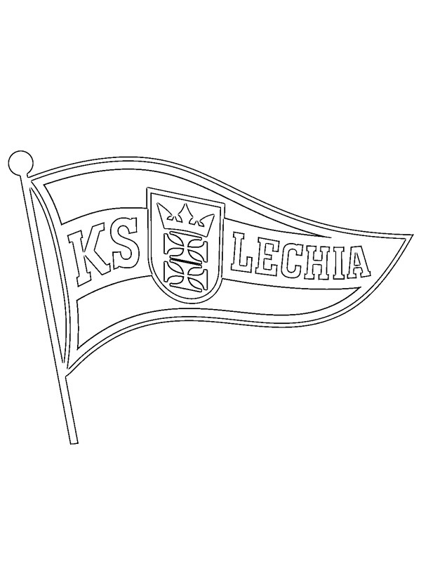 Lechia Gdańsk Kleurplaat