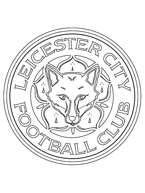 Leicester City Kleurplaat