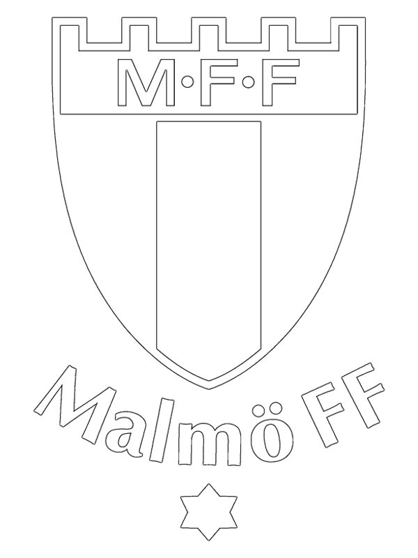 Malmö FF Kleurplaat