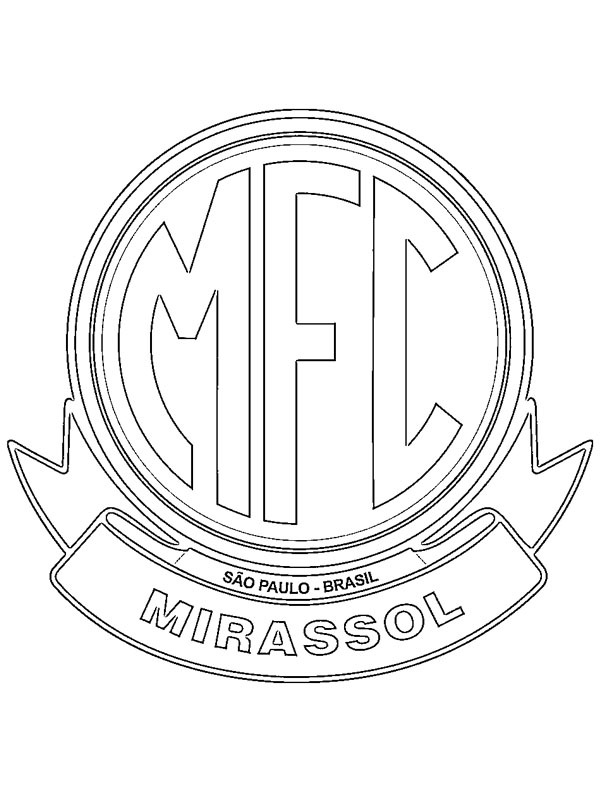 Mirassol FC kleurplaat Mirassol FC kleurplaat