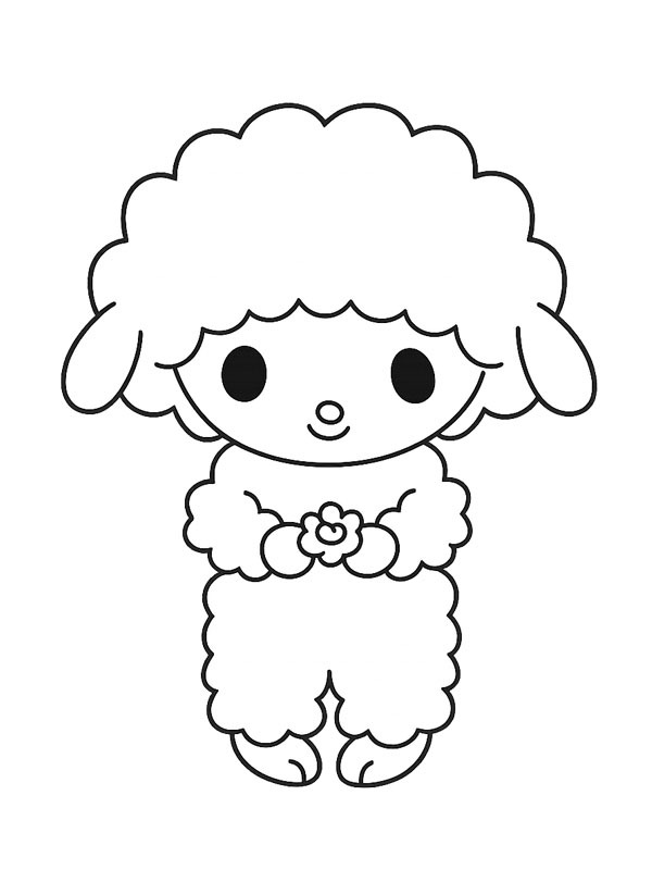 My Sweet Piano kleurplaat