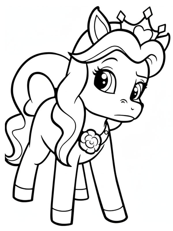 Petite (Palace Pets) kleurplaat