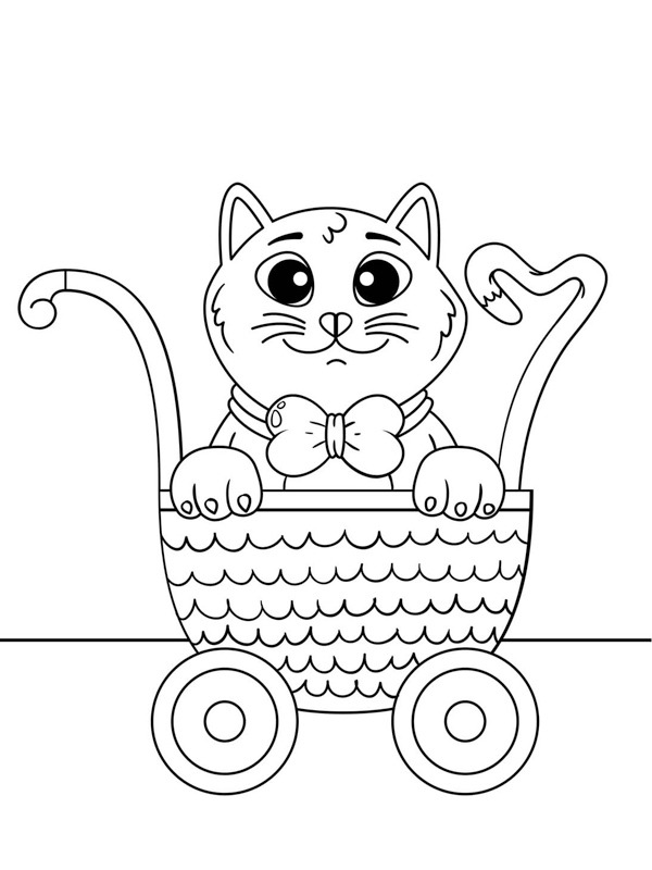 Poes Kleurplaat Kleurplaten Katze Poezen Kittens Katten Strik Poes Kleurplaat Kleurplaten Katze Poezen Kittens Katten Strik