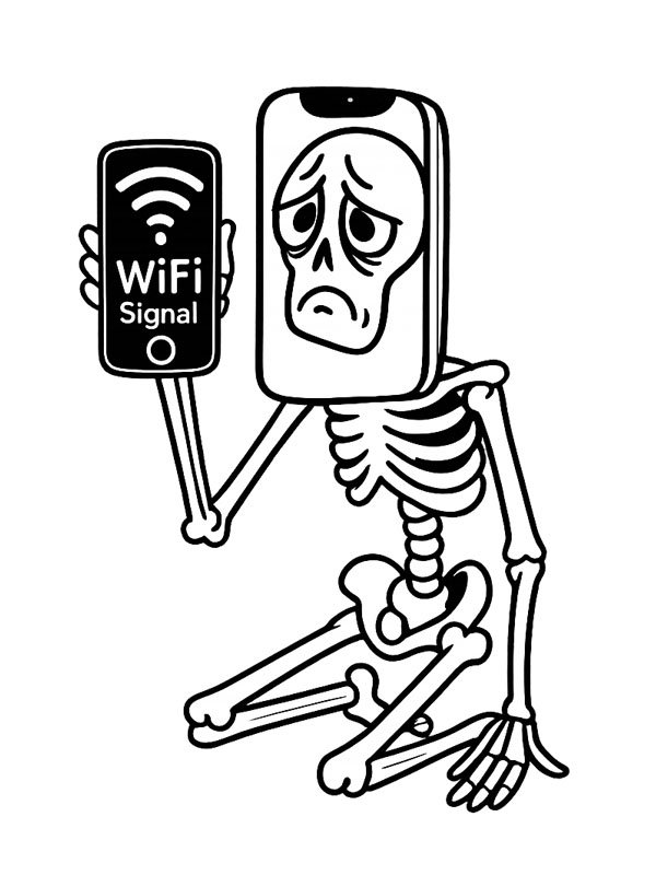 Pot Hotspot kleurplaat