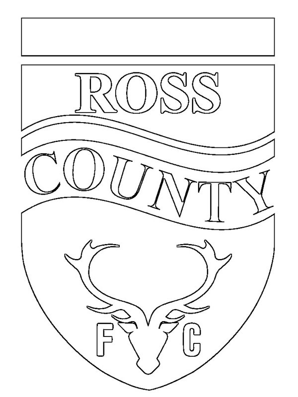 Ross County FC Kleurplaat