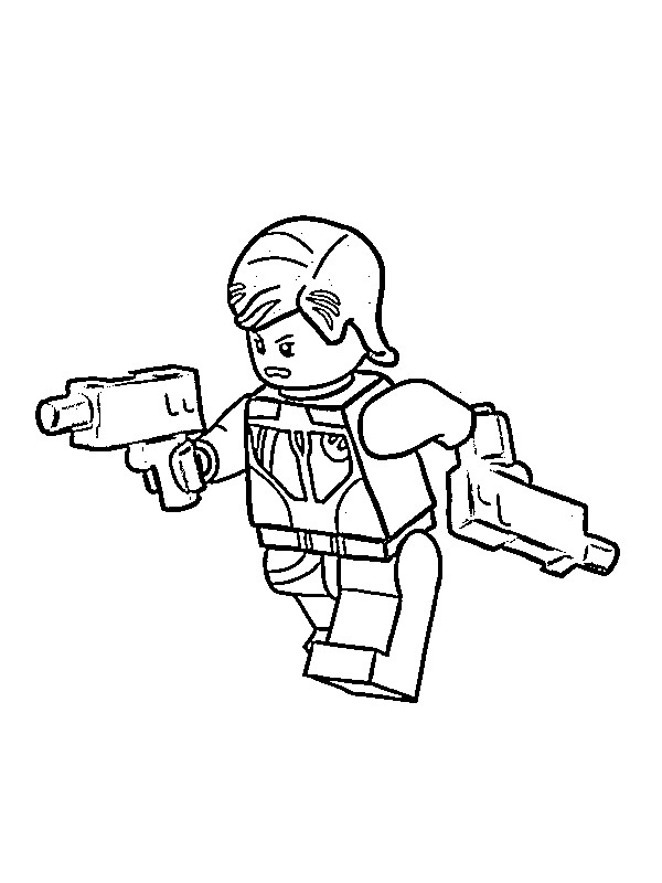 Sabine Wren Lego Star Wars Kleurplaat Sabine Wren Lego Star Wars Kleurplaat