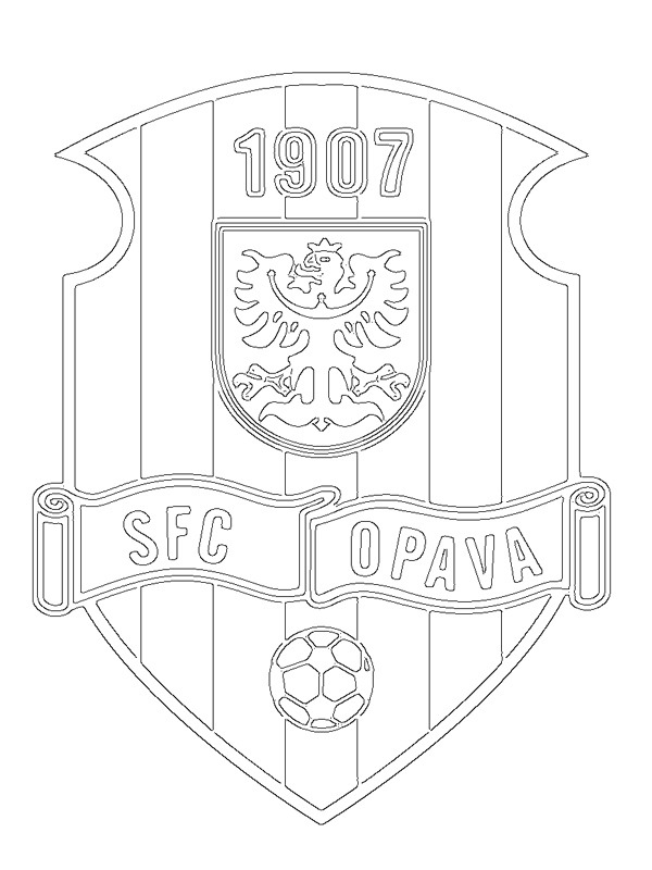 SFC Opava Kleurplaat