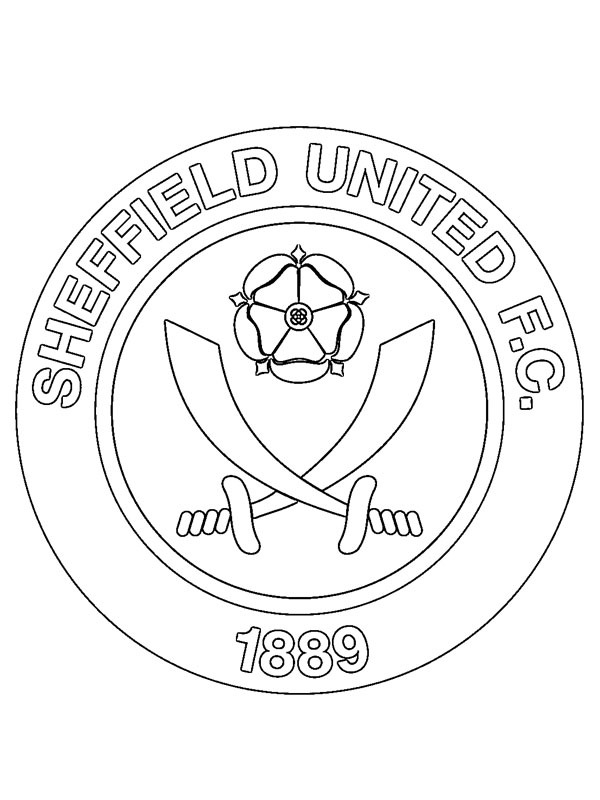 Sheffield United FC Kleurplaat
