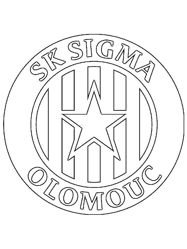 SK Sigma Olomouc Kleurplaat