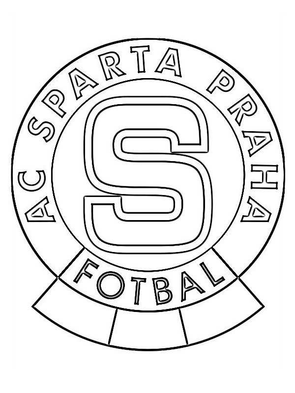 Sparta Praag Kleurplaat