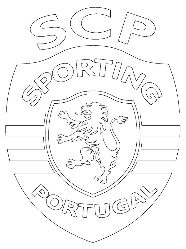 Sporting Lissabon Kleurplaat