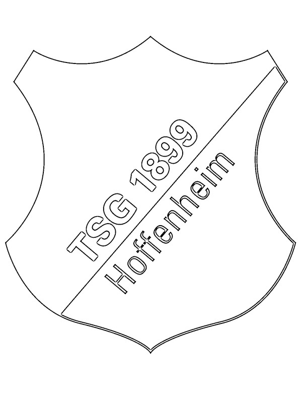 TSG 1899 Hoffenheim Kleurplaat