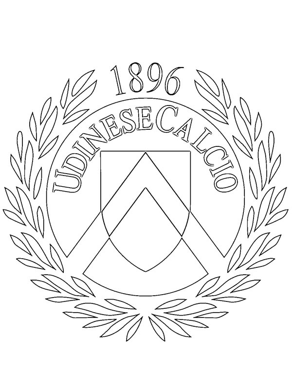 Udinese Kleurplaat