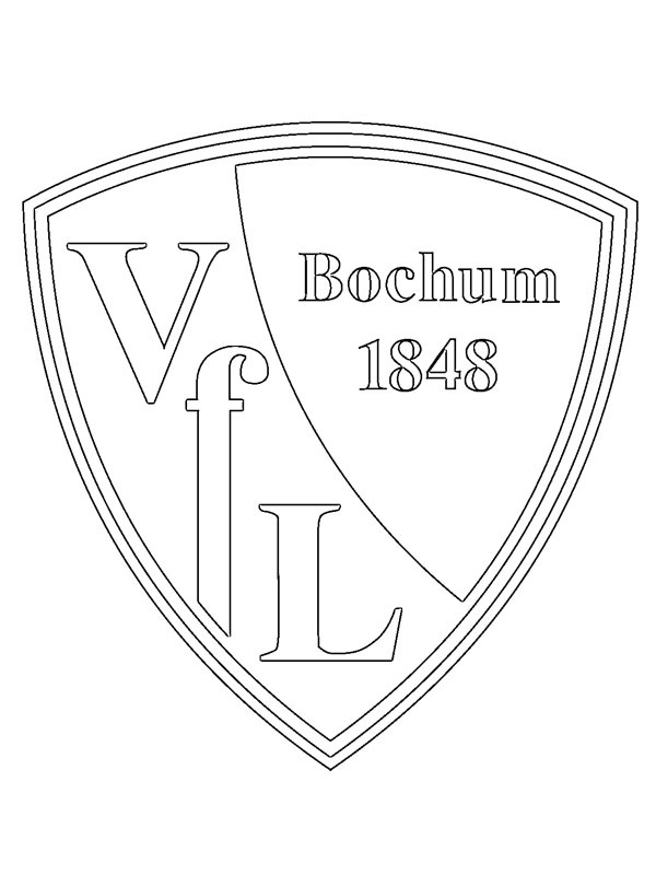 VfL Bochum Kleurplaat