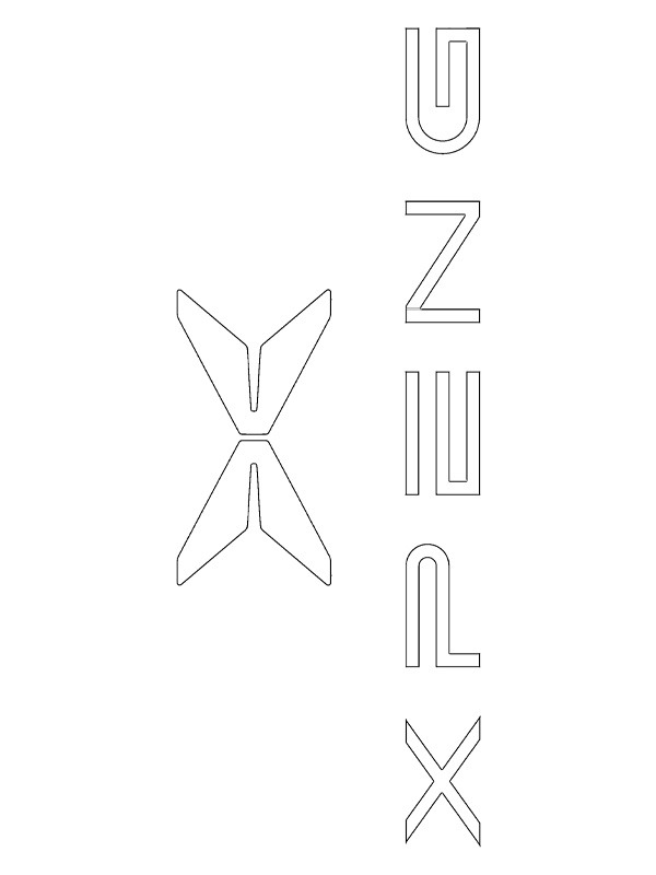 Xpeng logo kleurplaat Xpeng logo kleurplaat