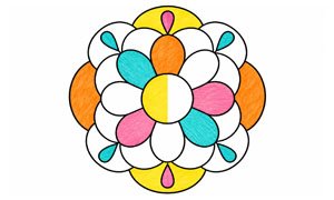 Eenvoudige mandala